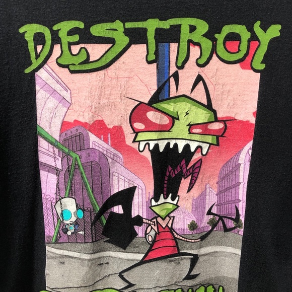 Invader Zim  2004 Medium T Shirt Nickelodeon - Picture 2 of 8